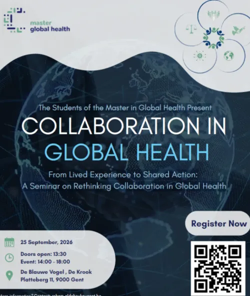Master Global Health Seminar - Collaboration in Global Health 25.9.26 image
